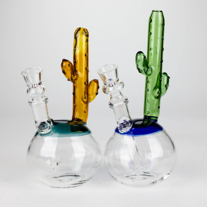 8" Cactus Design Bong