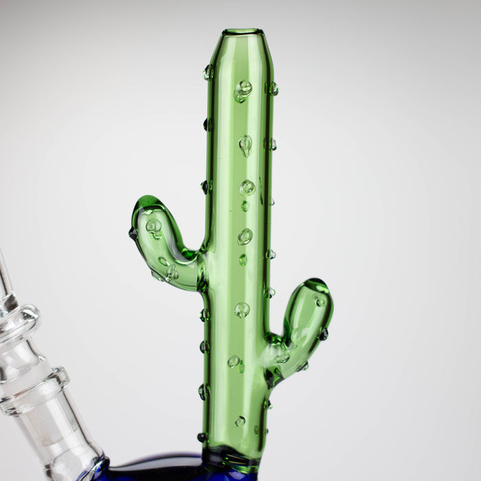 8" Cactus Design Bong