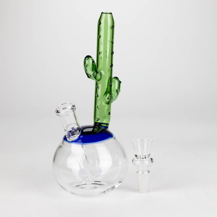 8" Cactus Design Bong