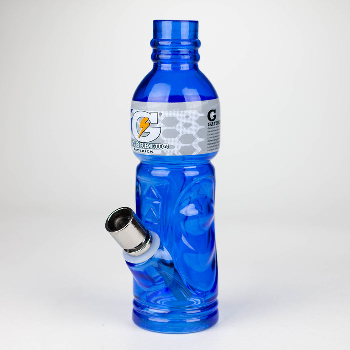 9.5" Sports drink glass bong