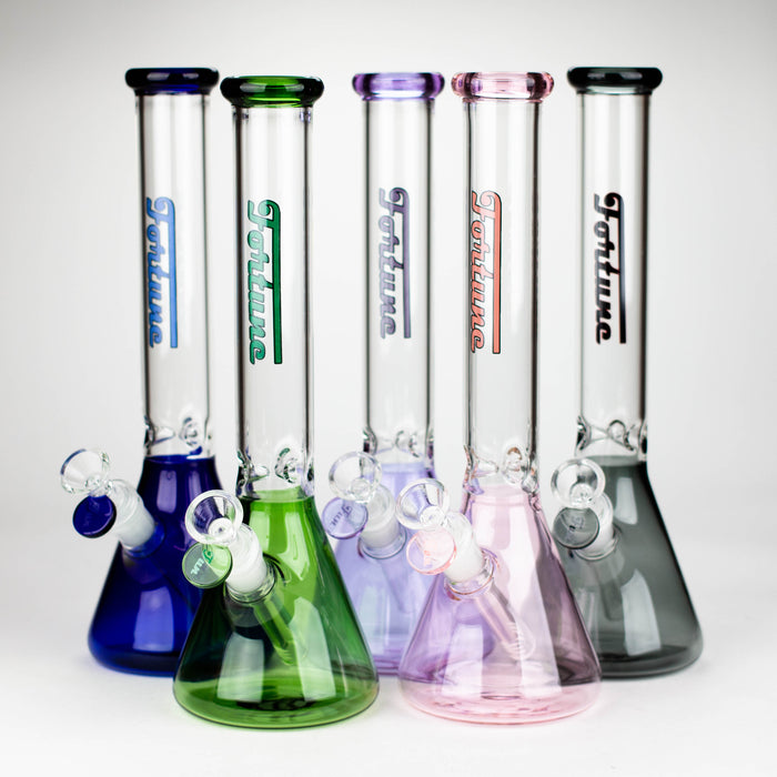 Fortune | 12“ 4mm Color Beaker Bong [123804]