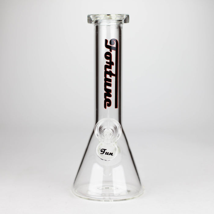 Fortune | 8" 4mm Beaker Glass Bong [8SZN]