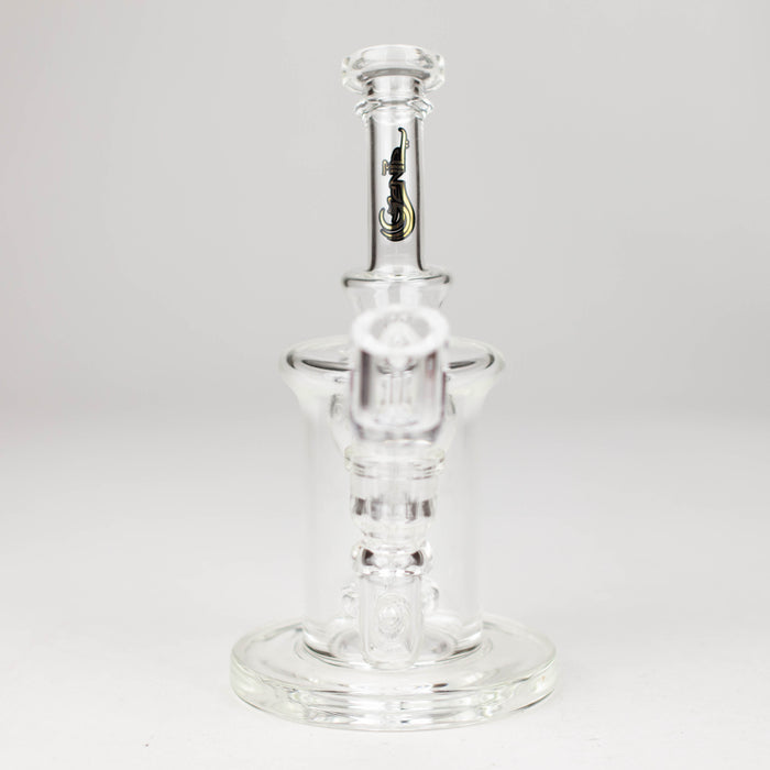 Genie | 6" recycled bubbler with a banger