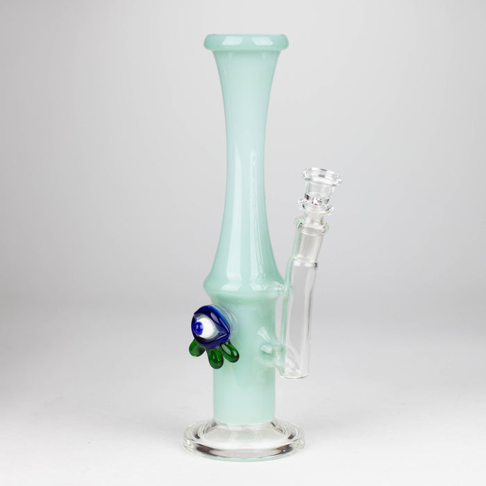 10" Color tube glass bong with eye