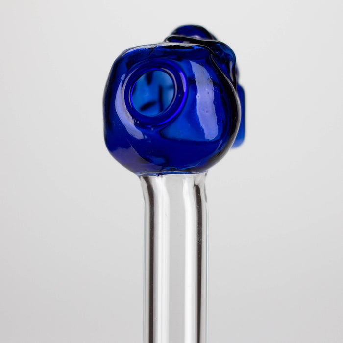 5.5" GLASS Skull oil burnerpipe [AC238-S]