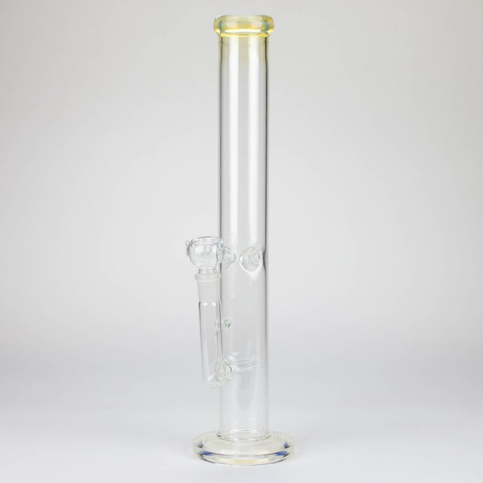 16"  straight glass tube water bong