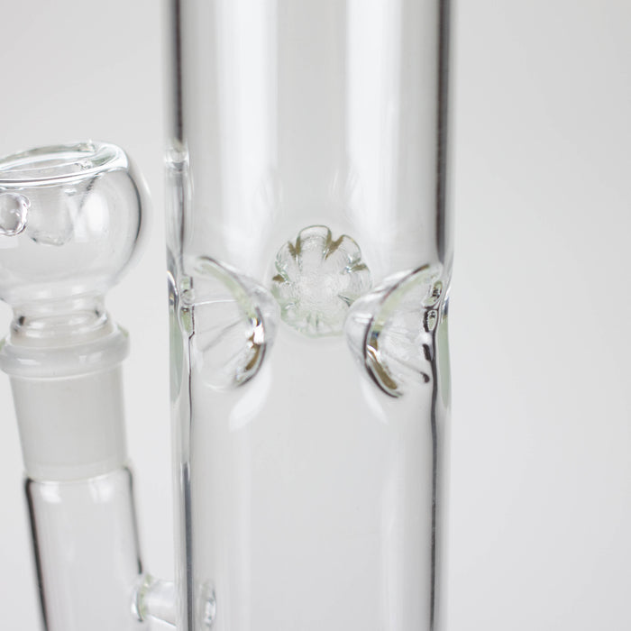 16"  straight glass tube water bong