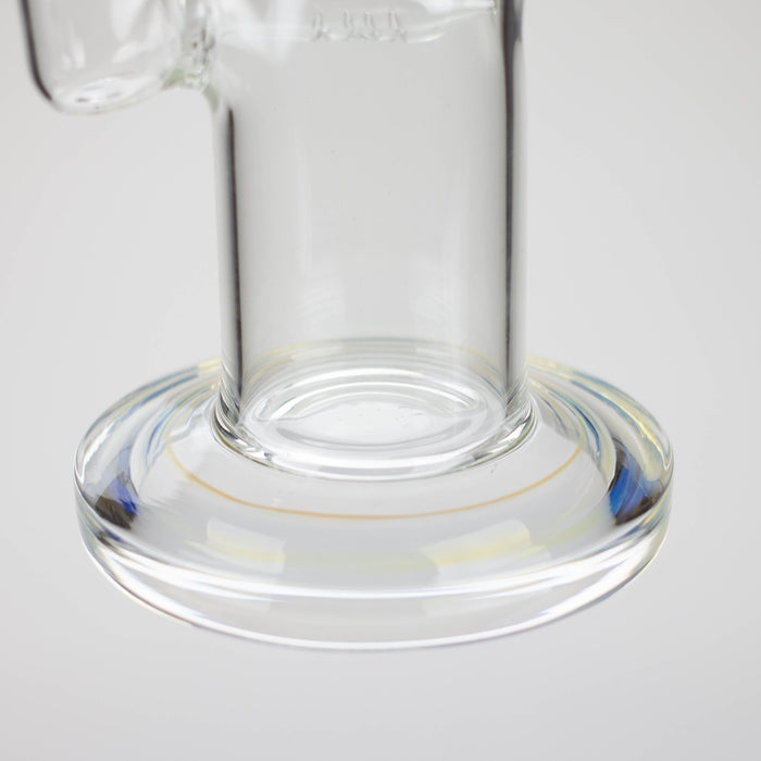 16"  straight glass tube water bong