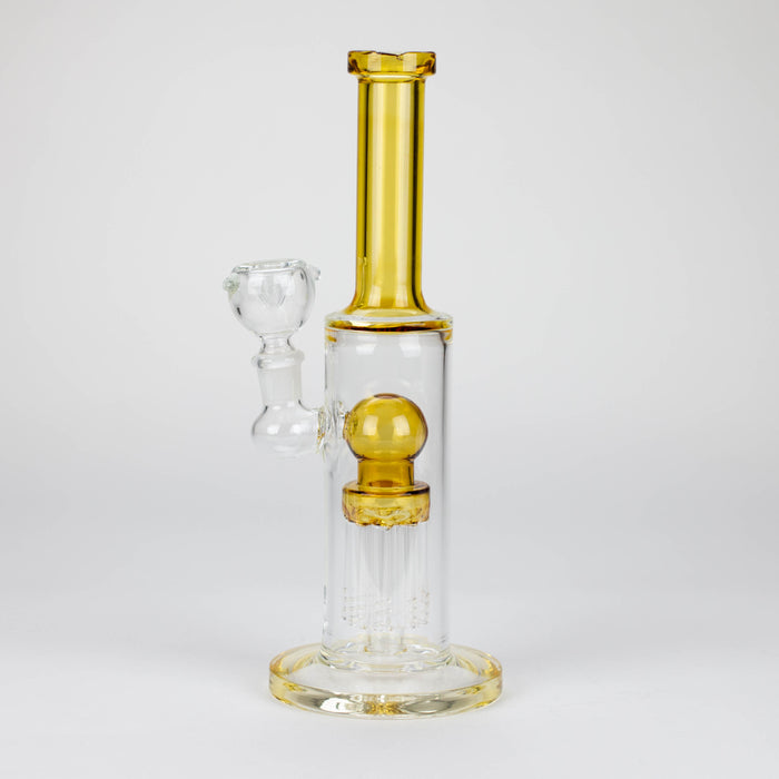 10" glass bong with 8 tree-arm diffuser