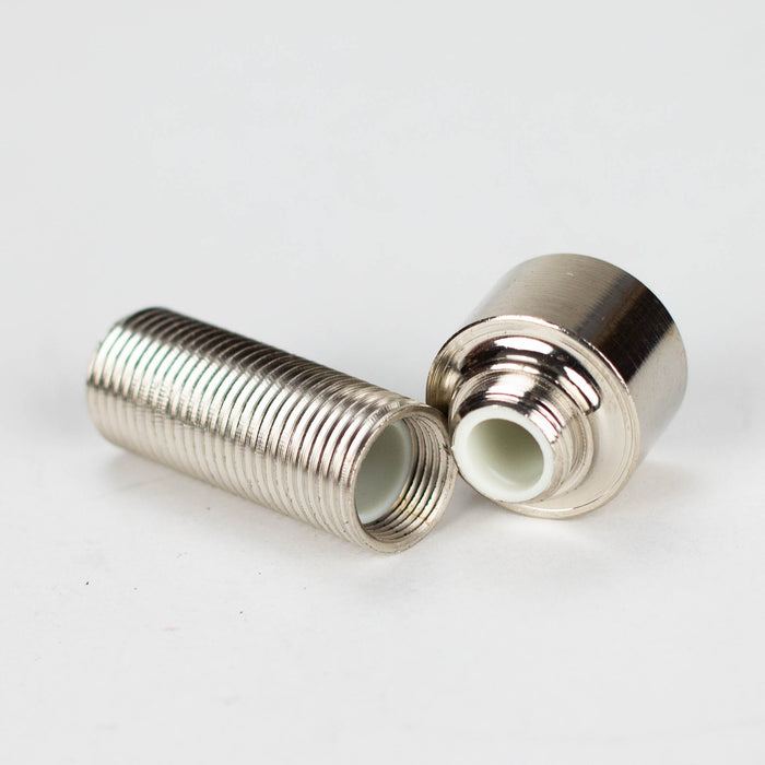 Secret Stash Metal Screw Bolt Style Pill Box Storage