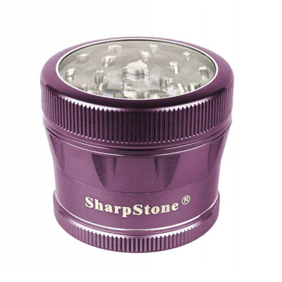 SharpStone® | V2 CLEAR TOP 4 PIECE GRINDER 2.5 [ GRI905 ]