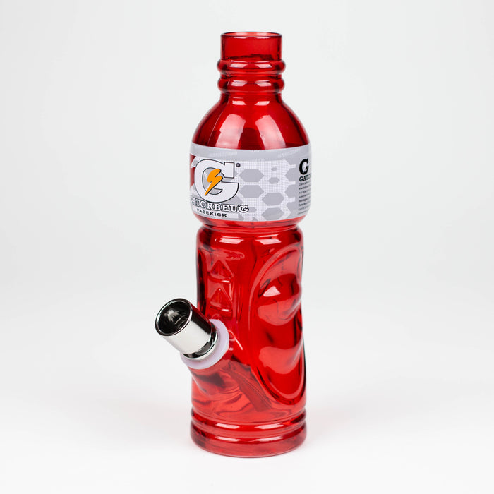 9.5" Sports drink glass bong