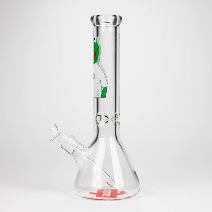 14" Brand 9mm glass water bong [NP2001]