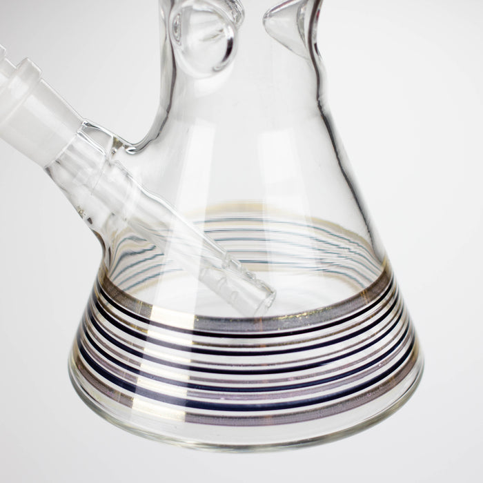 12" Royal Conical assorted design glass bong