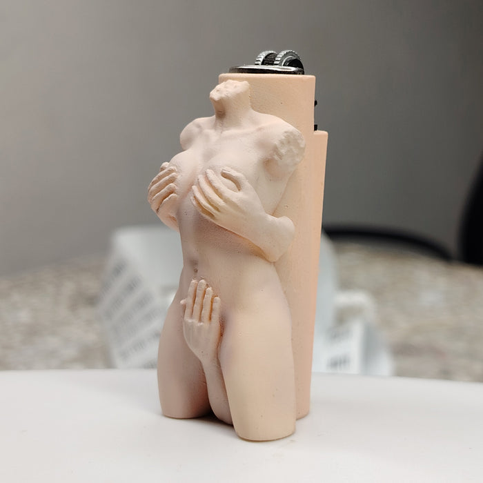 Sexy Women Body Character 3D Lighter Case for Mini Clipper Lighter_1