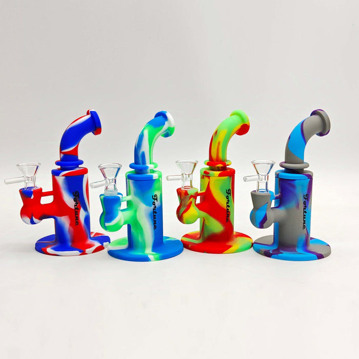 Fortune | 6.5" Silicone Waterpipe-Assorted [SP1056]