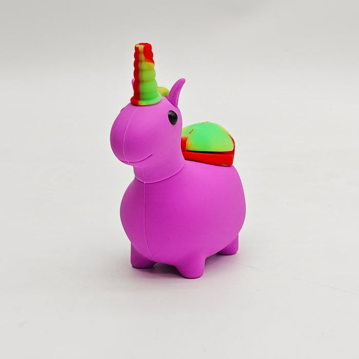 5" Unicorn Silicone Bong-Assorted [SP1070]_1