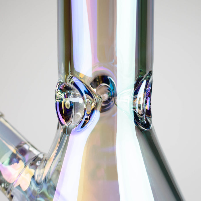 Infyniti | 13.5" Electroplate tube glass water bong [GP2012]