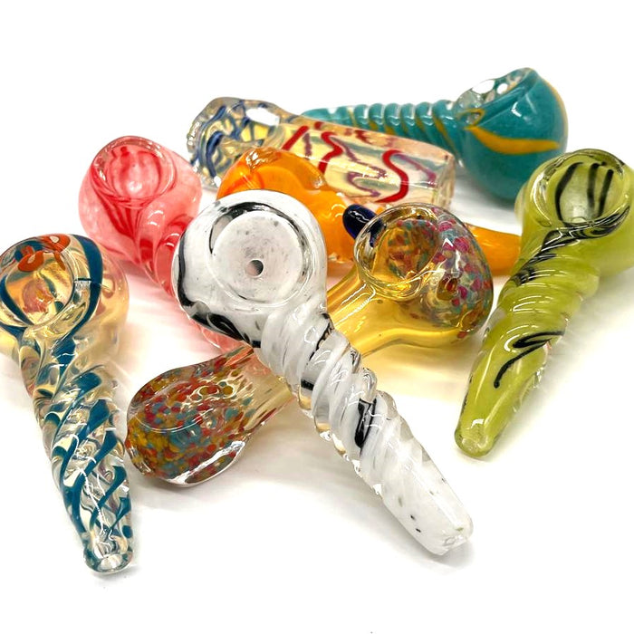 Insideout Glass Pipe 3.5" Assorted Design_0