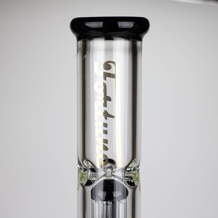 Fortune | 18" Double Tree Perc Beaker Bong Assorted Colour