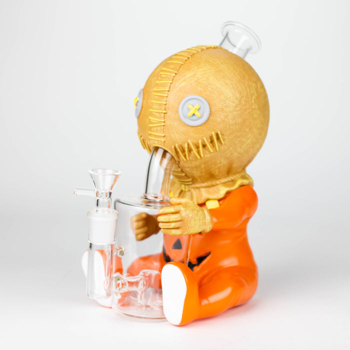 9.8'' Vinyl Pumpkin Ghost Baby Water Pipe