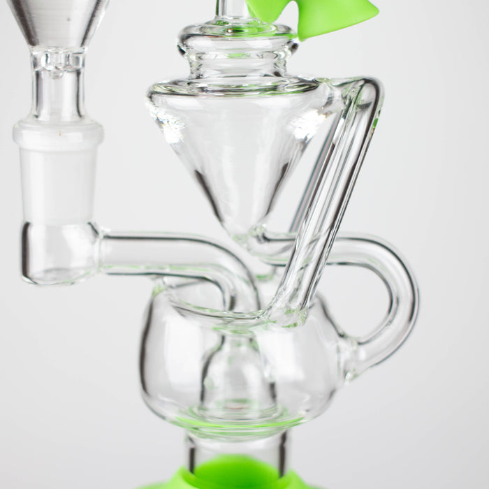 7.7" Alien Functional Glass Water pipe