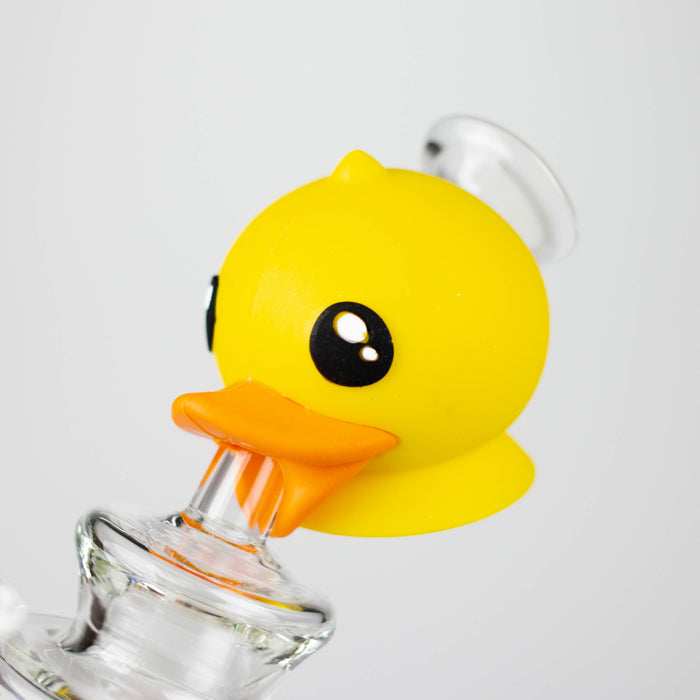 7.5"Duck Functional Glass Water pipe