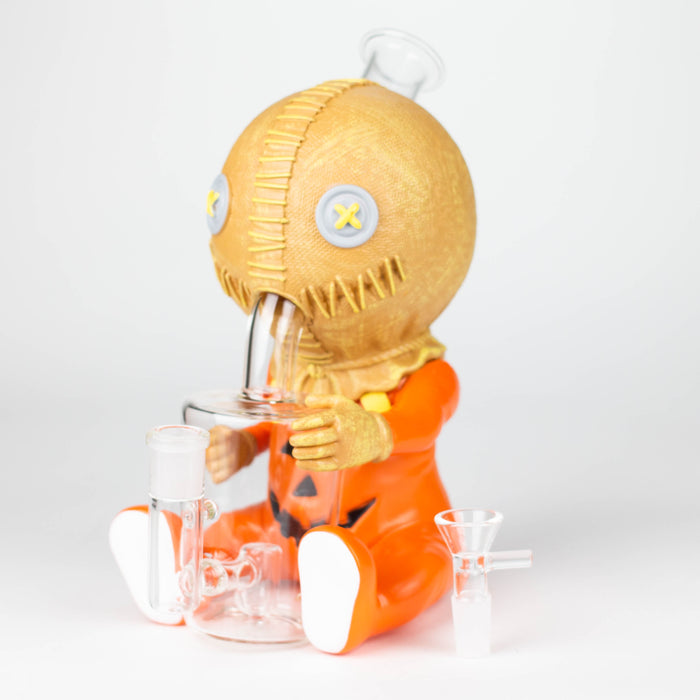 9.8'' Vinyl Pumpkin Ghost Baby Water Pipe