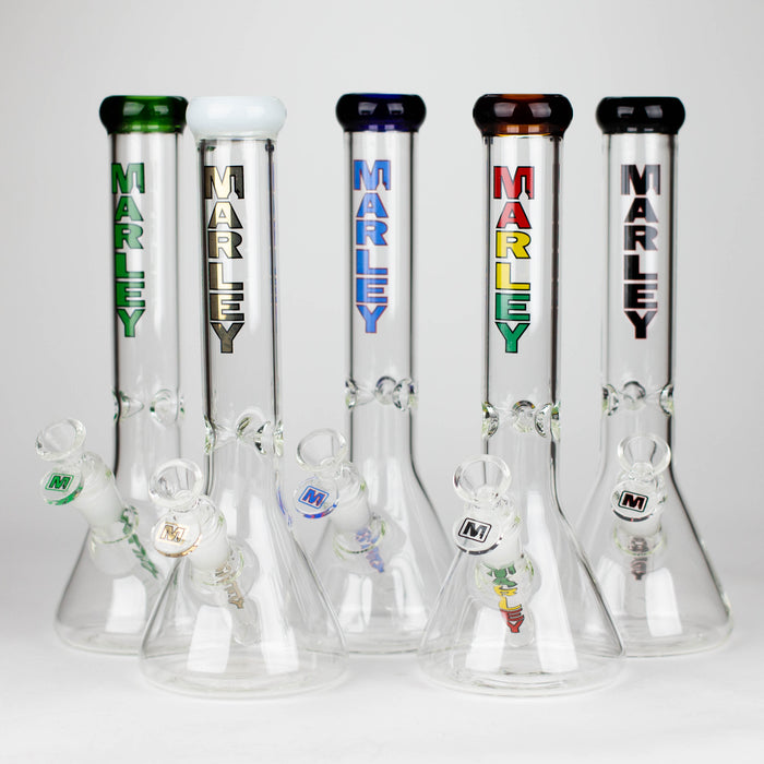 Marley | 11" 5mm Glass Beaker Bong [3825]