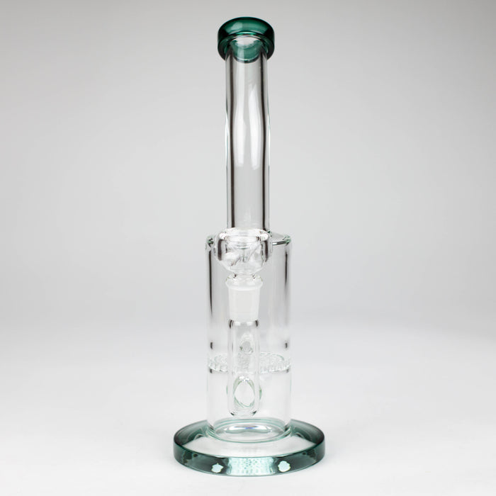 11" honeycomb glass water pipe