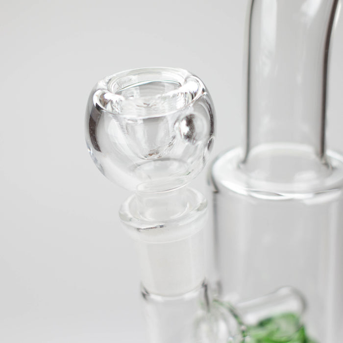 7.5" bent neck glass bong