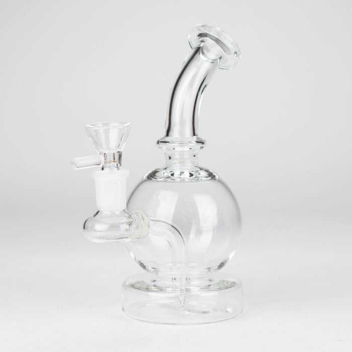 7" Solid Color Electroplate Glass Bong