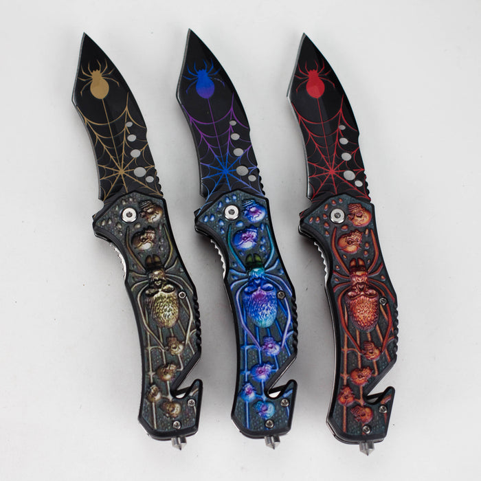 Spider Edge Foldable Pocket Knife