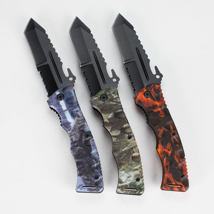 Tactical Flame Foldable Pocket Knife