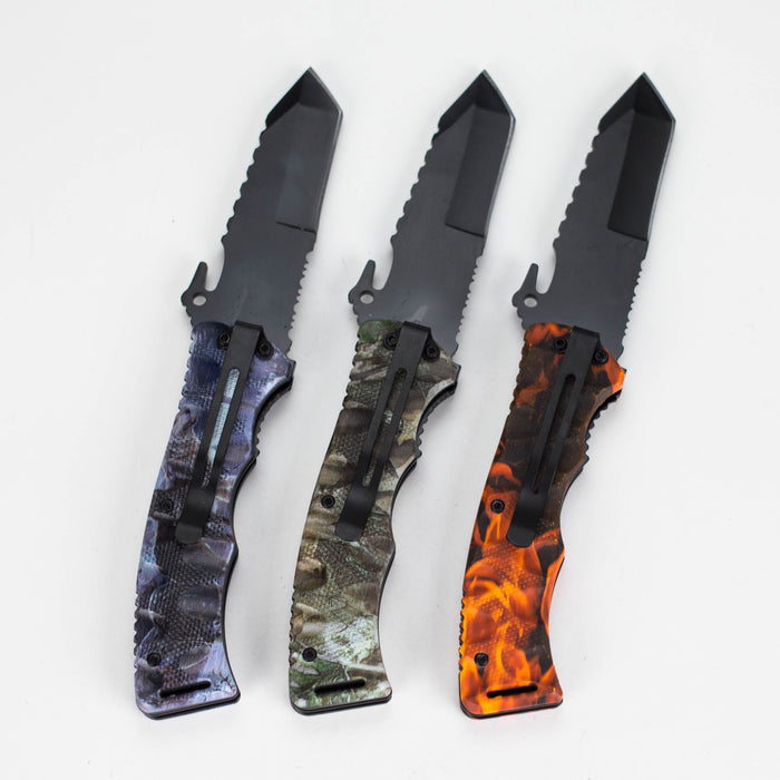 Tactical Flame Foldable Pocket Knife