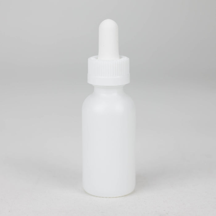 30ml Matt White  Bottles with Dropper - Box of 12