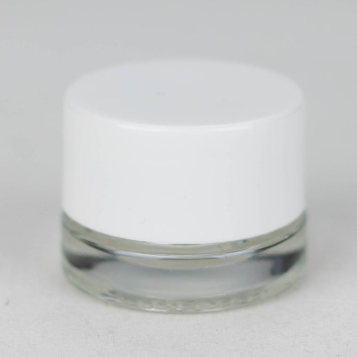 5g Shoulderless condentrate glass jar with lid Case of 56