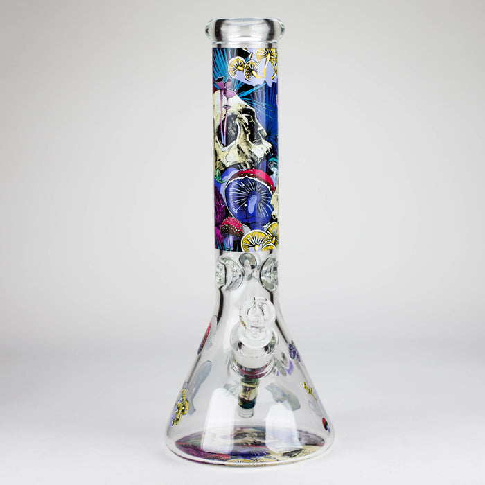 14″ Design Exclusive License Glass 7mm Bong Beaker Bong-Box of 6 [C1559-COMBO C]