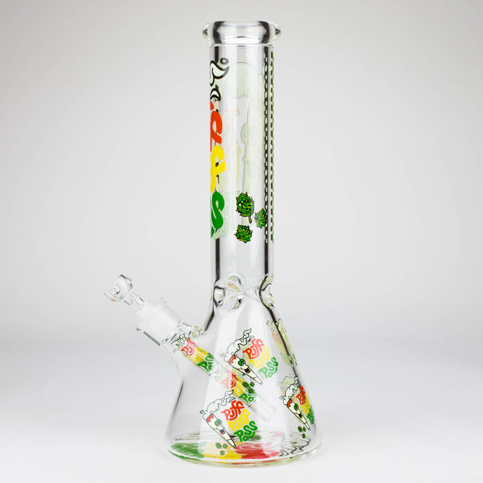 14″ Design Exclusive License Glass 7mm Bong Beaker Bong-Box of 6 [C1559-COMBO B]