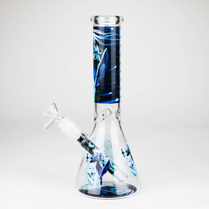 10″ Design Exclusive License Glass Bong Beaker Bong-Box of 20 [DCK014-COMBO D]