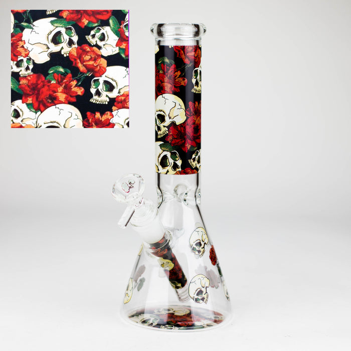 10″ Design Exclusive License Glass Bong Beaker Bong-Box of 20 [DCK014-COMBO D]