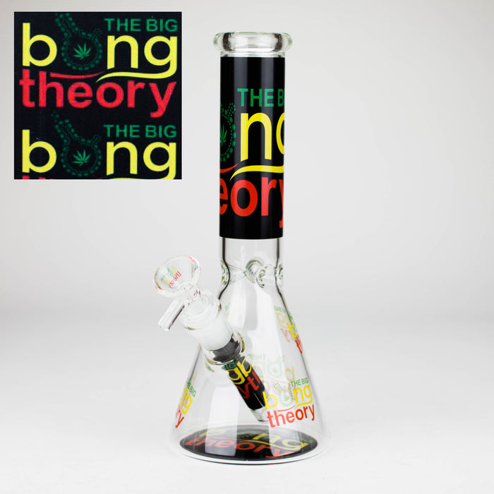 10″ Design Exclusive License Glass Bong Beaker Bong-Box of 20 [DCK014-COMBO D]