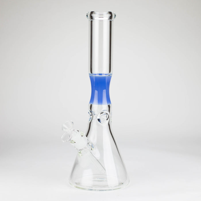 14" Beaker Base Glass Bong  [C1034-CC268]