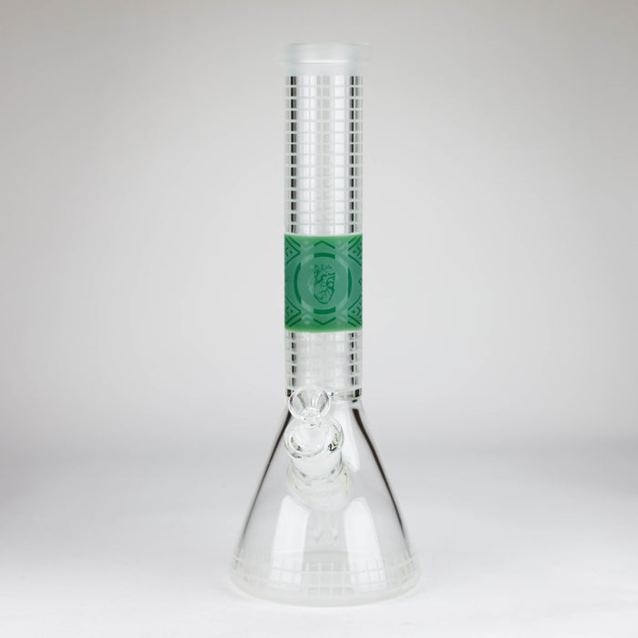 14" Beaker Base Glass Bong  [C1035-CC268]