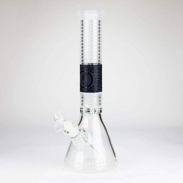 14" Beaker Base Glass Bong  [C1035-CC268]