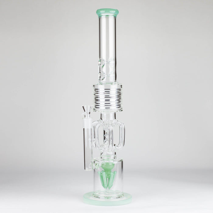 20" Glass recycle water bong [C1579]