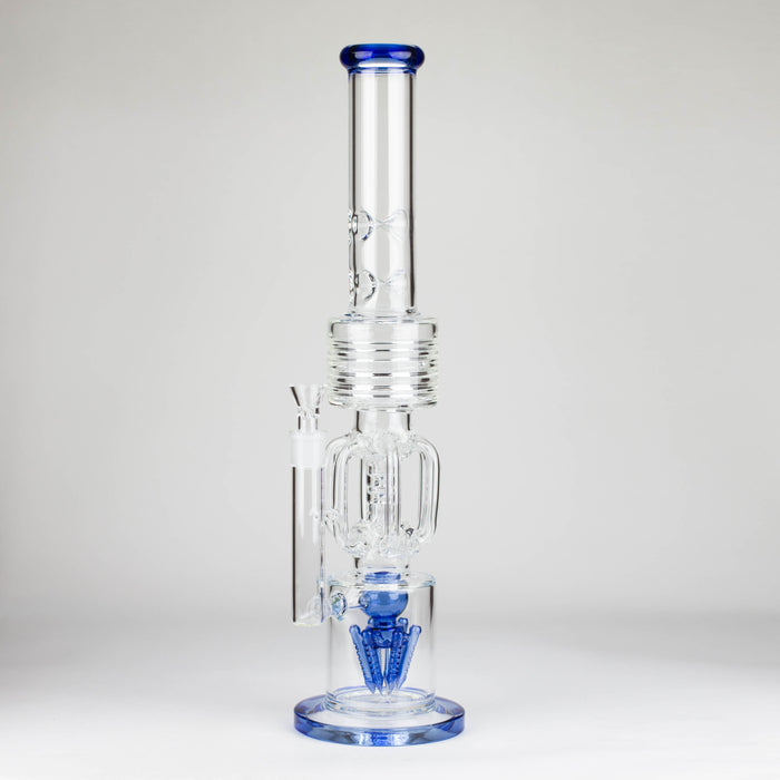 20" Glass recycle water bong [C1579]