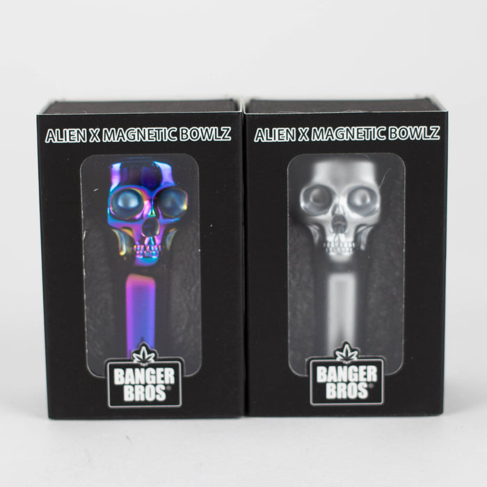 Banger Bros | 2" Skull Magnetic Metal bowl [SMKZ-016]