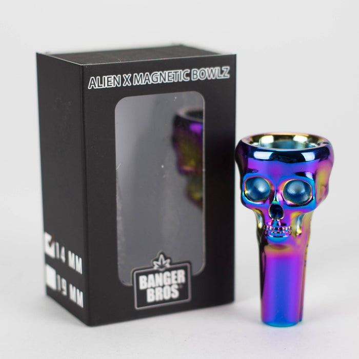 Banger Bros | 2" Skull Magnetic Metal bowl [SMKZ-016]