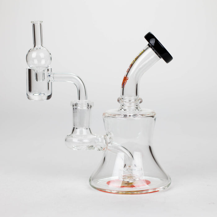 Xtreme | 5" Oil Rig with quartz banger [BT4409]